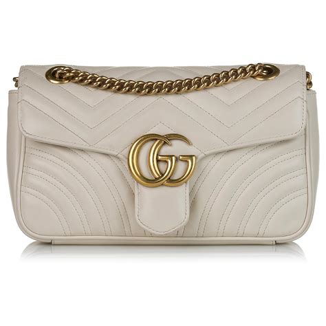 gucci borsa bianca tracolla|borse tracolla Gucci donna.